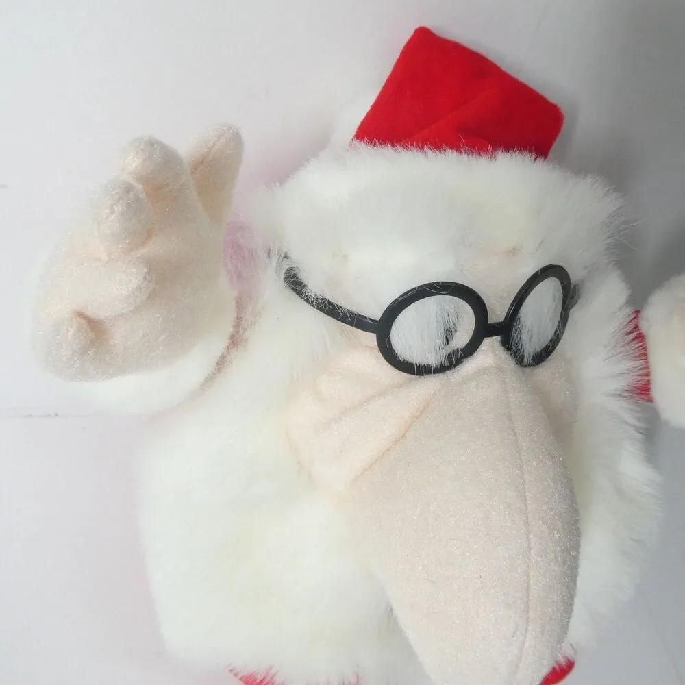 Ikea Goonk Plush Santa Claus w/Glasses Christmas Stuffed Toy 8
